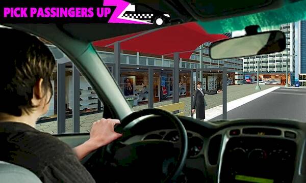 Скачать Pink Taxi Driving Game 3D (Взлом на монеты) версия 2.1.9 apk на Андроид