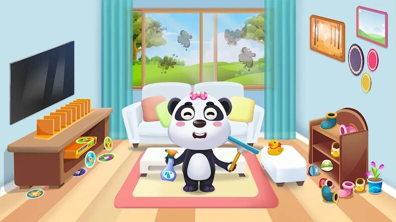 Скачать Panda Kute: Cleanup Life (Взлом на деньги) версия 2.6.6 apk на Андроид