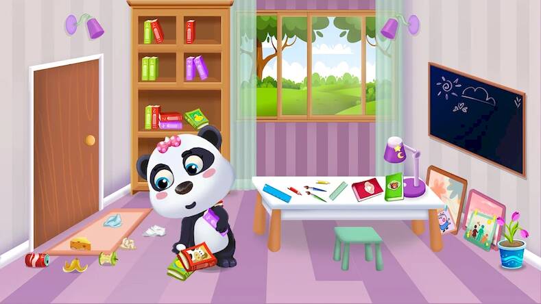 Скачать Panda Kute: Cleanup Life (Взлом на деньги) версия 2.6.6 apk на Андроид