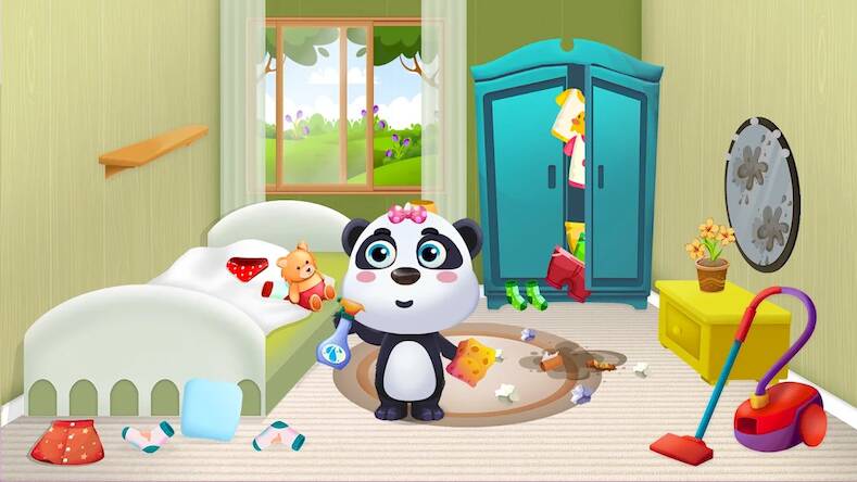 Скачать Panda Kute: Cleanup Life (Взлом на деньги) версия 2.6.6 apk на Андроид