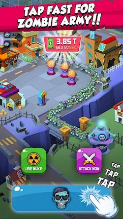 Скачать Zombie Inc. Idle Tycoon Games (Взлом на монеты) версия 0.3.1 apk на Андроид