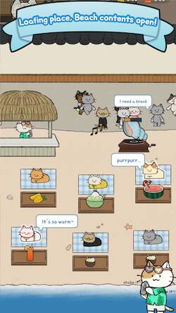 Скачать Cat Village Fish Restaurant (Взлом на деньги) версия 1.5.2 apk на Андроид