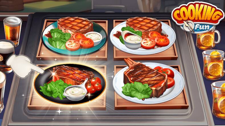 Скачать Cooking Fun:ресторан играх (Взлом на монеты) версия 1.8.4 apk на Андроид