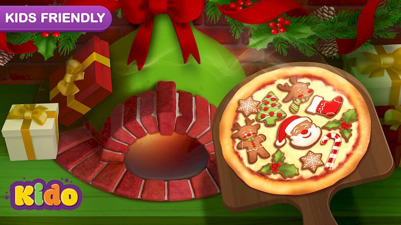 Скачать Pizza Baking Kids Games (Взлом на монеты) версия 1.1.2 apk на Андроид
