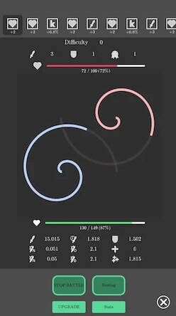 Скачать Idle Spiral (Взлом на деньги) версия 2.8.1 apk на Андроид