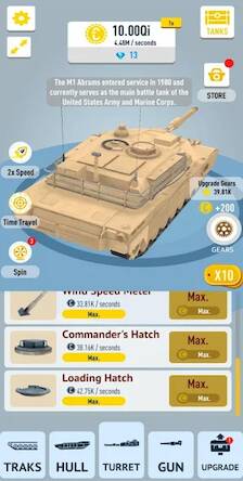 Скачать Idle Tanks 3D Model Builder (Взлом на деньги) версия 0.8.4 apk на Андроид
