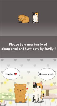 Скачать Be My Family - Dog Cat (Взлом на монеты) версия 2.2.8 apk на Андроид