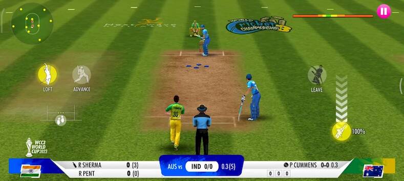 Скачать World Cricket Championship 3 (Взлом открыто все) версия 1.7.4 apk на Андроид