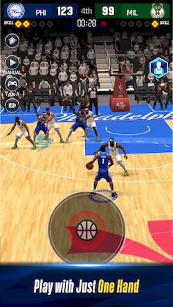 Скачать NBA NOW 23 (Взлом на деньги) версия 0.7.9 apk на Андроид