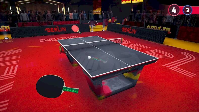 Скачать Ping Pong Fury (Взлом открыто все) версия 2.3.2 apk на Андроид
