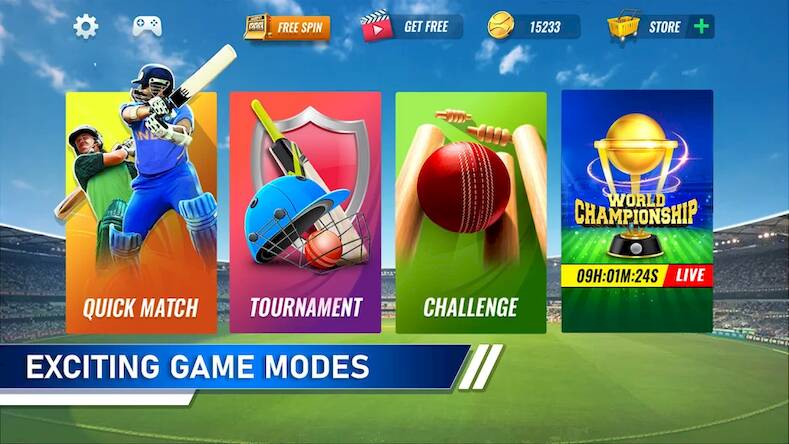 Скачать T20 Cricket Champions 3D (Взлом открыто все) версия 2.8.4 apk на Андроид