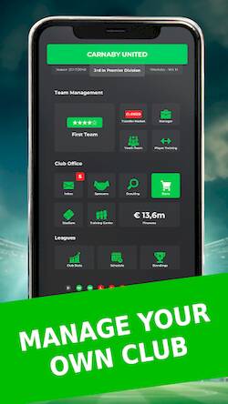 Скачать Club Boss - Football Game (Взлом на монеты) версия 2.6.8 apk на Андроид