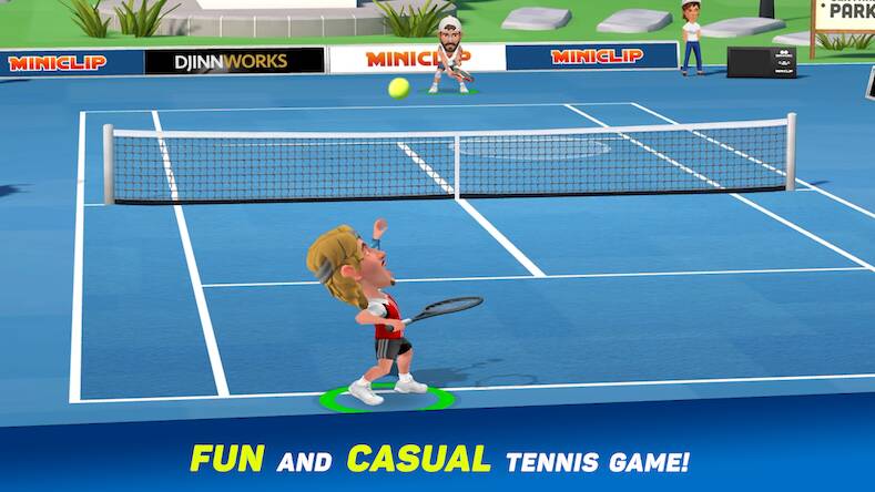 Скачать Mini Tennis: Perfect Smash (Взлом на монеты) версия 2.3.8 apk на Андроид