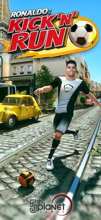 Скачать Cristiano Ronaldo: Kick'n'Run (Взлом на монеты) версия 2.3.6 apk на Андроид