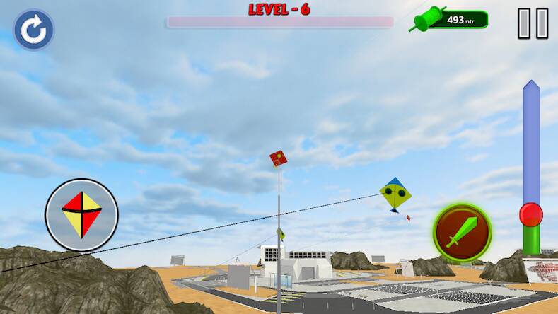 Скачать Kite Flyng 3D (Взлом на монеты) версия 1.6.5 apk на Андроид