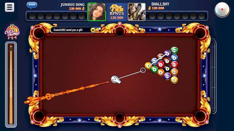 Скачать 8 Ball Blitz - Billiards Games (Взлом на деньги) версия 2.2.1 apk на Андроид