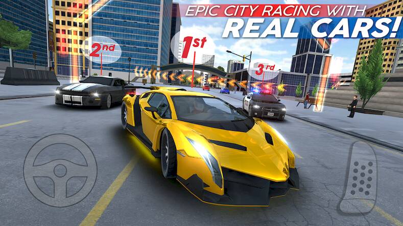 Скачать Drift Car Street Racing (Взлом открыто все) версия 1.2.7 apk на Андроид