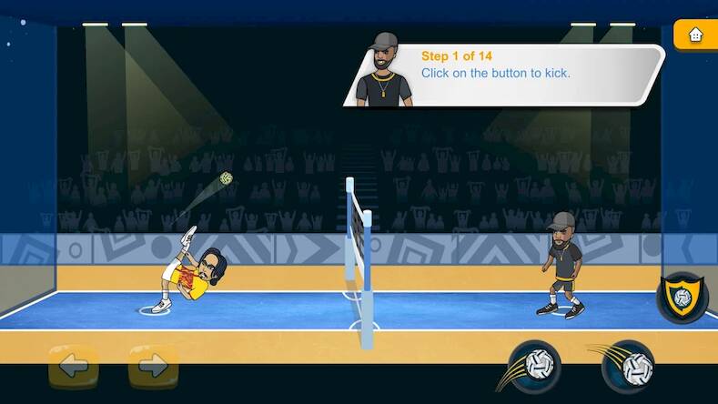 Скачать Футбол Spike: Волейбол Игра (Взлом открыто все) версия 2.3.7 apk на Андроид