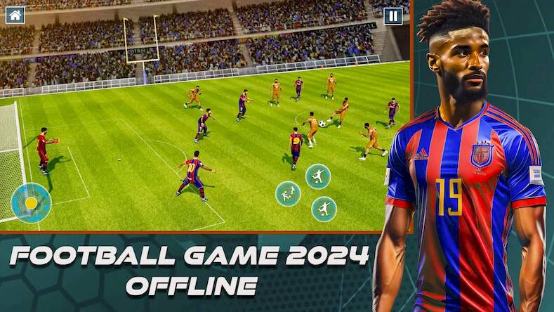 Скачать футбол 2022 оффлайн футбол (Взлом на деньги) версия 2.8.9 apk на Андроид