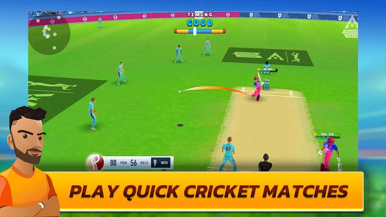 Скачать Super Cricket All Stars (Взлом на монеты) версия 2.3.7 apk на Андроид