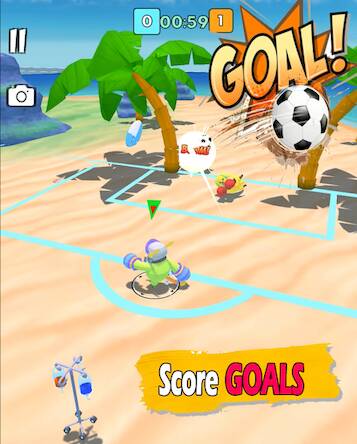 Скачать Football Striker League (Взлом на деньги) версия 1.6.4 apk на Андроид