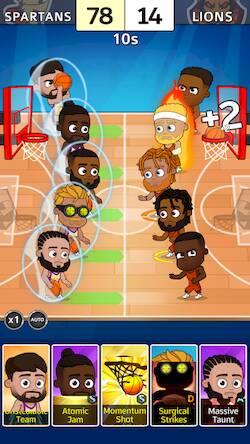 Скачать Idle Five Basketball tycoon (Взлом открыто все) версия 1.2.9 apk на Андроид