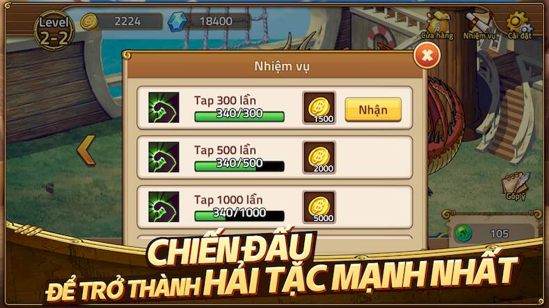 Скачать Huyền Thoại Hải Tặc (Взлом на деньги) версия 0.9.9 apk на Андроид