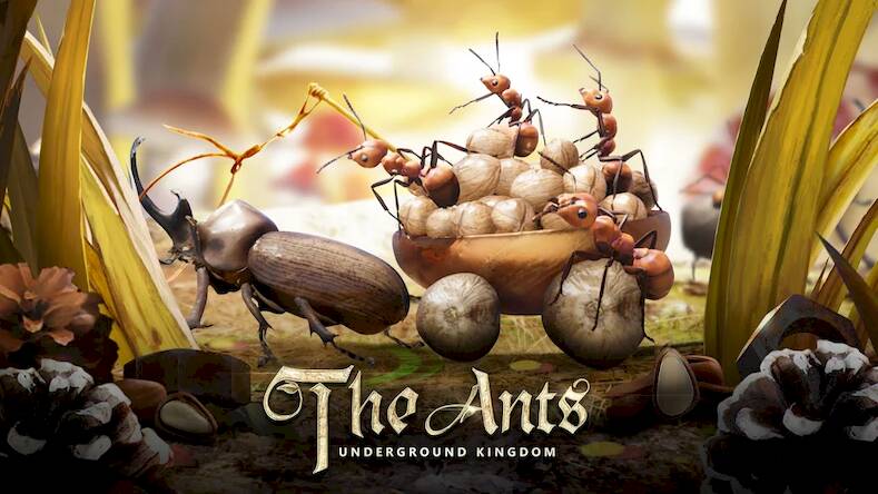 Скачать The Ants: Underground Kingdom (Взлом на деньги) версия 1.1.1 apk на Андроид