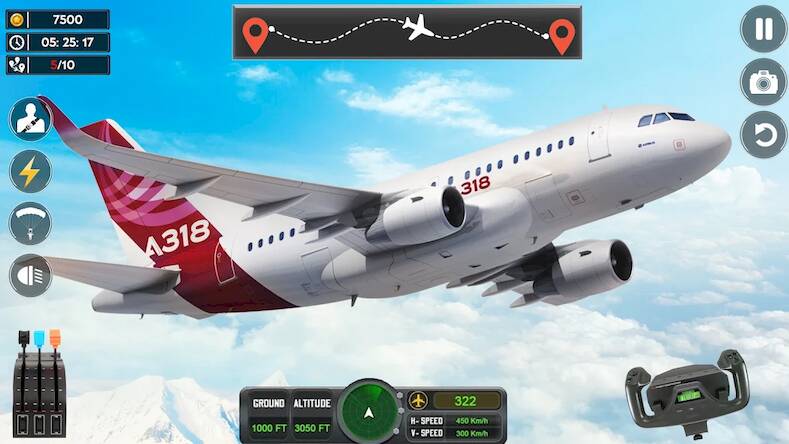 Скачать эксперт самолет пилот 3d игры (Взлом открыто все) версия 0.3.2 apk на Андроид