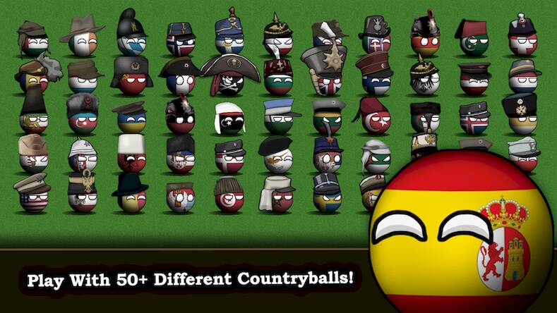 Скачать Countryball: Европа 1890 (Взлом открыто все) версия 0.3.9 apk на Андроид