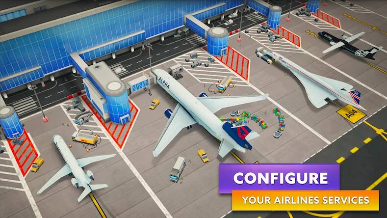 Скачать Airport Simulator: 3D Terminal (Взлом на монеты) версия 0.9.2 apk на Андроид