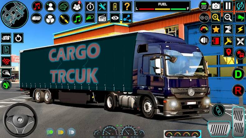 Скачать Truck Driving truck Simulator (Взлом на деньги) версия 1.7.3 apk на Андроид