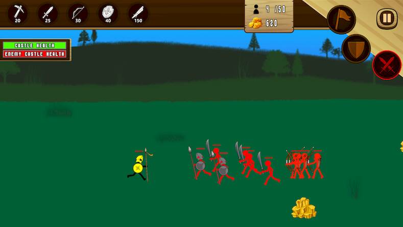 Скачать Stickman Age: Stick War Battle (Взлом на деньги) версия 2.2.7 apk на Андроид