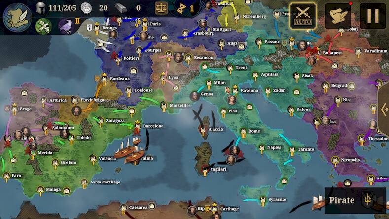 Скачать European War 7: Medieval (Взлом открыто все) версия 2.4.1 apk на Андроид