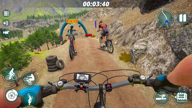 Скачать Xtreme BMX Offroad Cycle Game (Взлом на монеты) версия 2.3.2 apk на Андроид