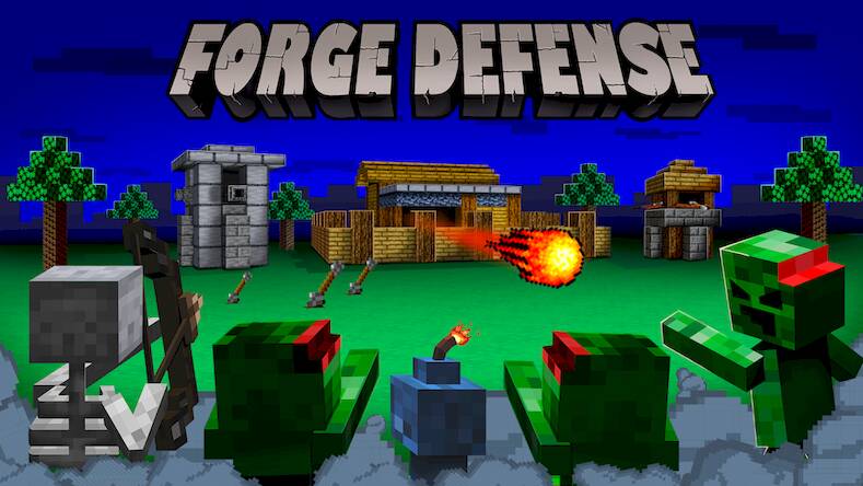 Скачать Forge Defense (Взлом на деньги) версия 2.7.2 apk на Андроид