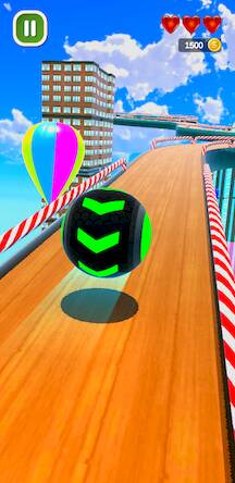 Скачать мячик игра sky ball game 3D (Взлом открыто все) версия 2.1.4 apk на Андроид