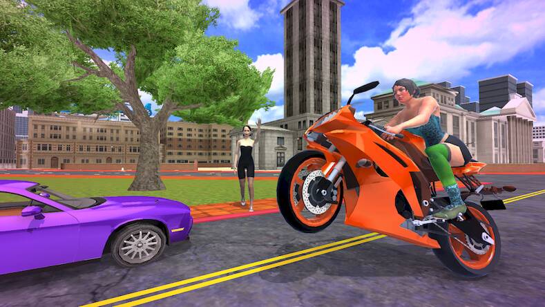 Скачать Nitro Bike Taxi (Взлом на деньги) версия 0.8.3 apk на Андроид