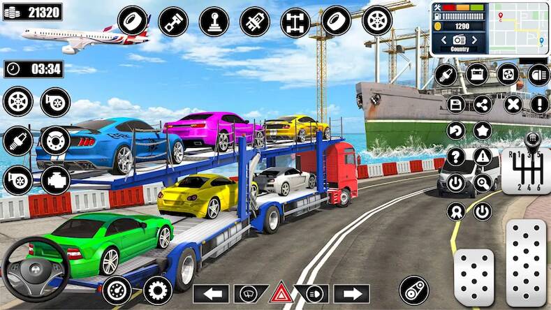 Скачать Heavy Truck Driving Simulator (Взлом открыто все) версия 0.5.4 apk на Андроид
