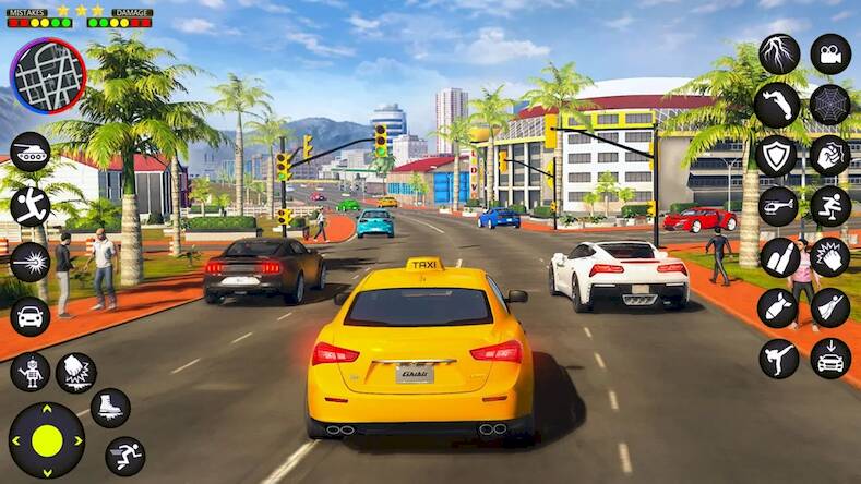 Скачать такси игра: автомобильные игры (Взлом открыто все) версия 1.9.9 apk на Андроид