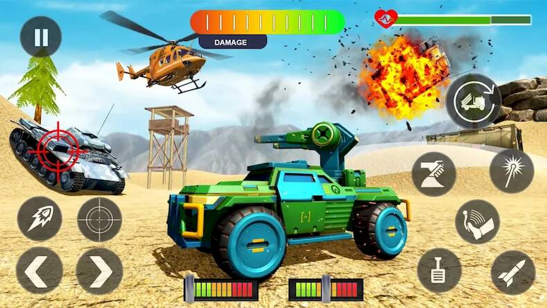 Скачать Tank Battle 3D War Tanks Game (Взлом на монеты) версия 2.7.7 apk на Андроид