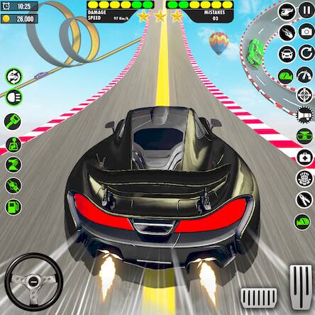 Скачать Stunt Car Game 2023: Game 2023 (Взлом на деньги) версия 2.4.3 apk на Андроид