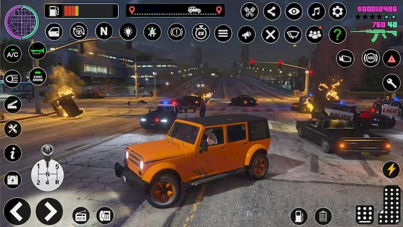 Скачать US Cop Duty Police Car Game (Взлом на деньги) версия 0.9.3 apk на Андроид