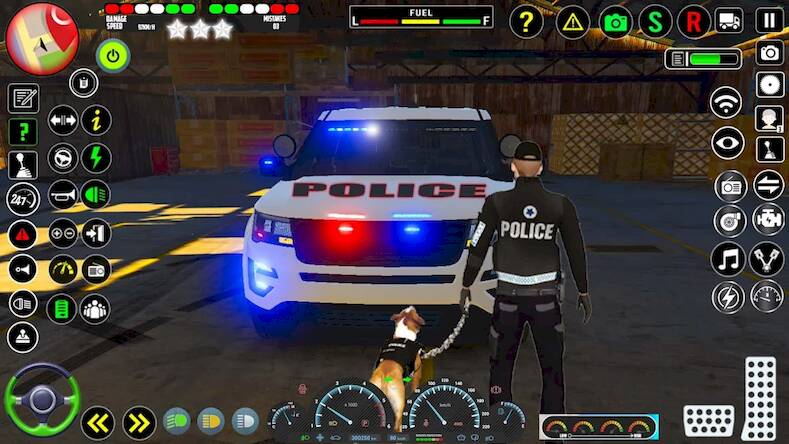 Скачать Us Police Car Parking Sim 3D (Взлом на монеты) версия 1.7.9 apk на Андроид