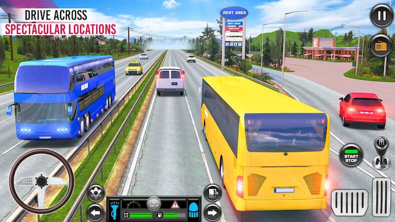 Скачать игры вождение автобуса офлайн (Взлом открыто все) версия 0.6.4 apk на Андроид