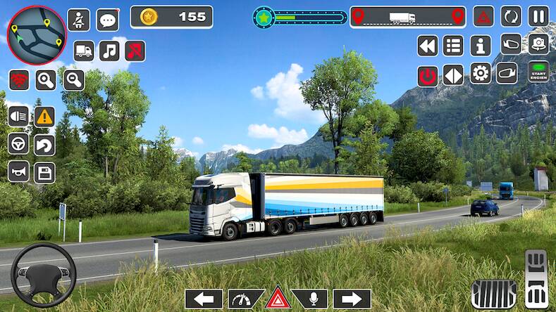 Скачать Truck Simulator - Offroad Game (Взлом открыто все) версия 2.5.4 apk на Андроид