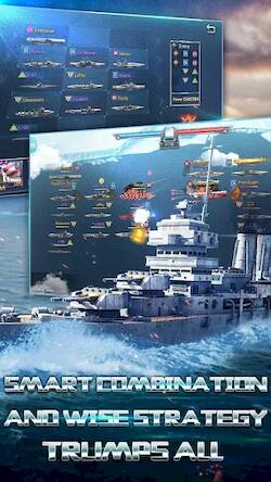 Скачать Fleet Command II: Naval Blitz (Взлом на деньги) версия 1.9.3 apk на Андроид