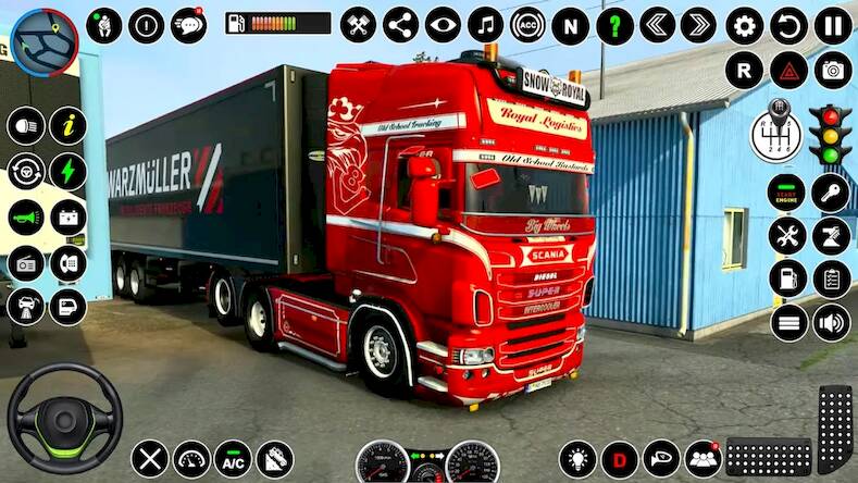 Скачать тяжелый груз грузовик игра 3d (Взлом на деньги) версия 2.6.2 apk на Андроид