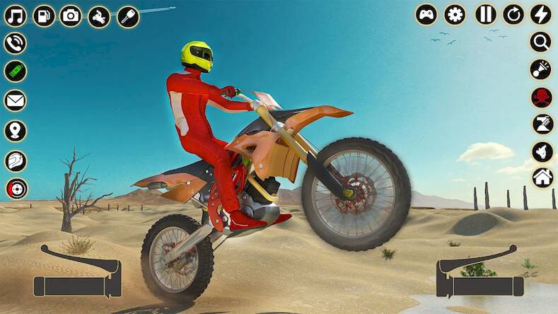 Скачать Wheelie Игры грязных велосипед (Взлом открыто все) версия 1.3.5 apk на Андроид