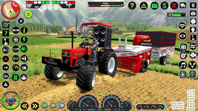 Скачать Tractor Driving: Farming Games (Взлом на деньги) версия 1.9.1 apk на Андроид
